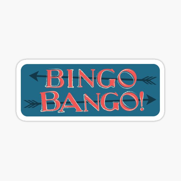 Bingo Bango Sticker