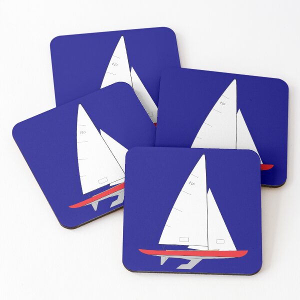 Item preview, International 210 Sailboat - Red designed and sold by CHBB.
