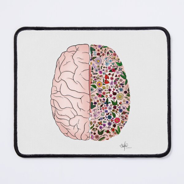 Item preview, Floral brain designed and sold by Clarabatista.
