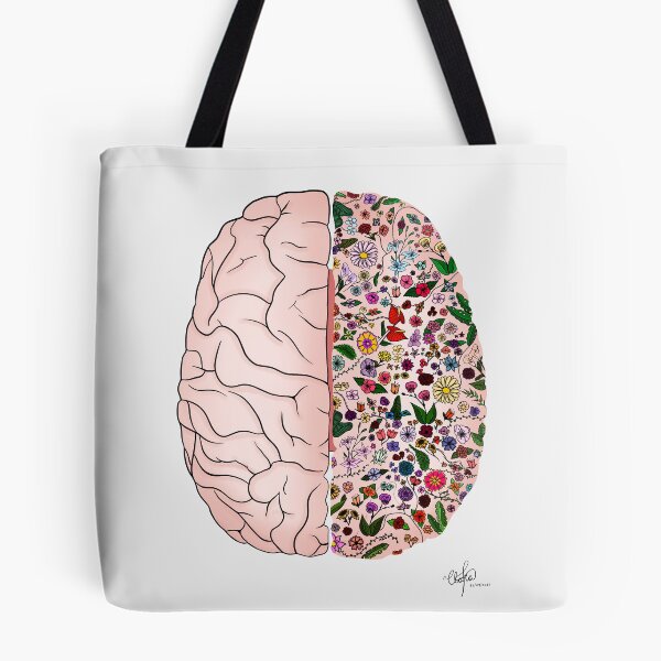 Item preview, Floral brain designed and sold by Clarabatista.