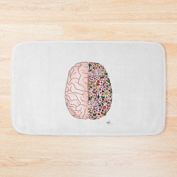 Item preview, Floral brain designed and sold by Clarabatista.