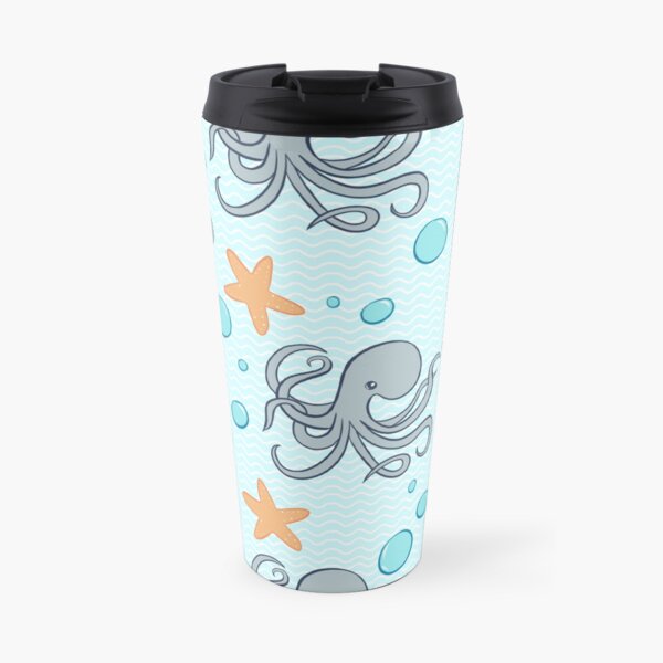 Under the Sea Octopus Travel Mug