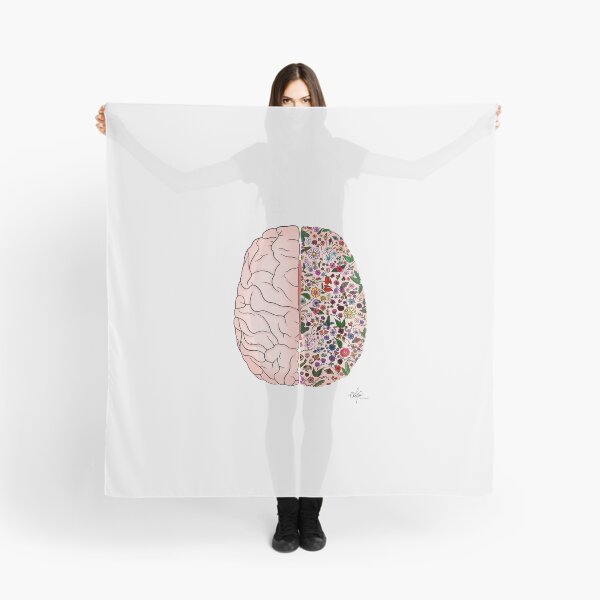 Item preview, Floral brain designed and sold by Clarabatista.