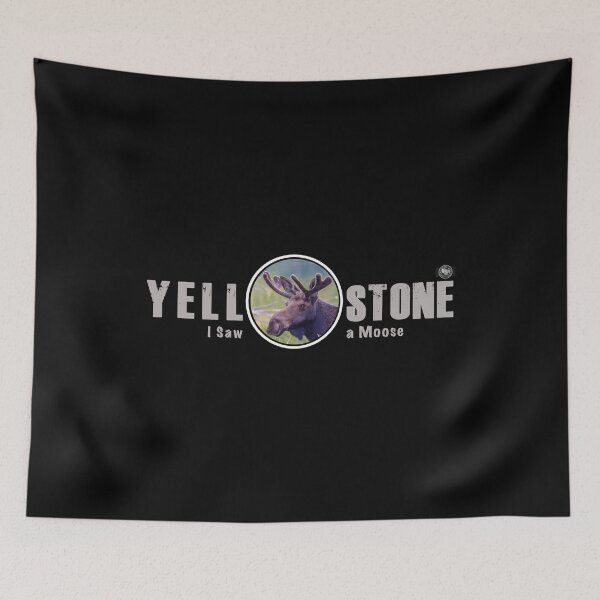 Item preview, I Saw a Moose, Yellowstone National Park - moose designed and sold by SmyrnaBuffalo.