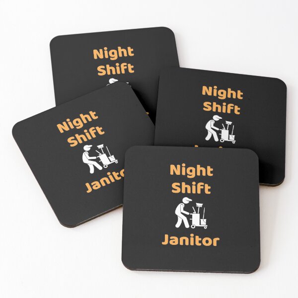 Item preview, Night Shift Janitor designed and sold by ExploreTheStore.