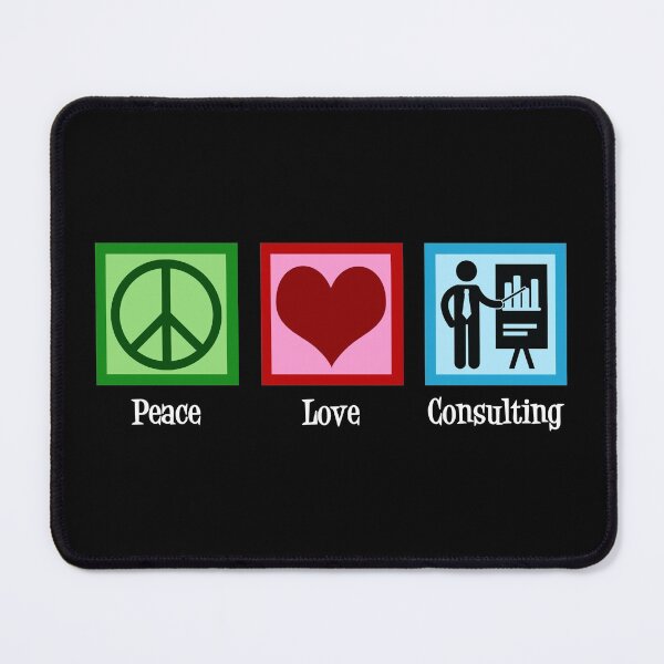 Item preview, Peace Love Consulting designed and sold by Epic Love Designs.