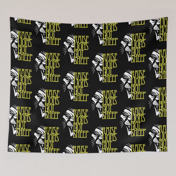 Item preview, Raise lions not sheep 7 designed and sold by Nikmay Design.