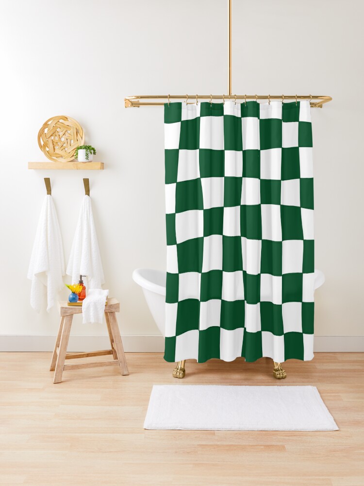 Checkered Hand Towels Minimalist Checkerboard  