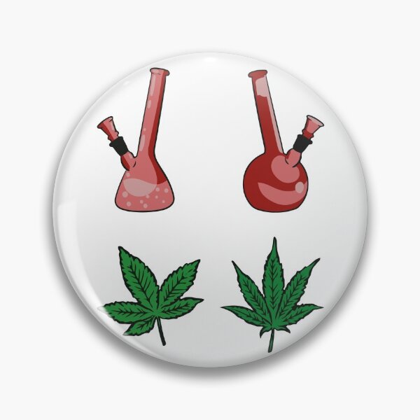Item preview, Weed leaves and multicolored bong - Perfect for stoners designed and sold by WeedHighLife.