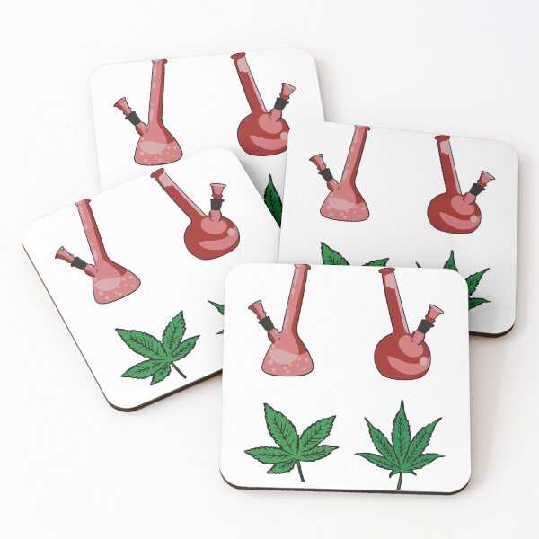 Item preview, Weed leaves and multicolored bong - Perfect for stoners designed and sold by WeedHighLife.