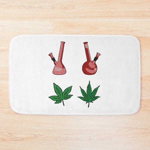 Item preview, Weed leaves and multicolored bong - Perfect for stoners designed and sold by WeedHighLife.