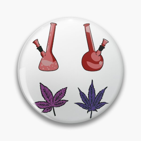 Item preview, Weed leaf and multicolored bong - Perfect for stoners designed and sold by WeedHighLife.