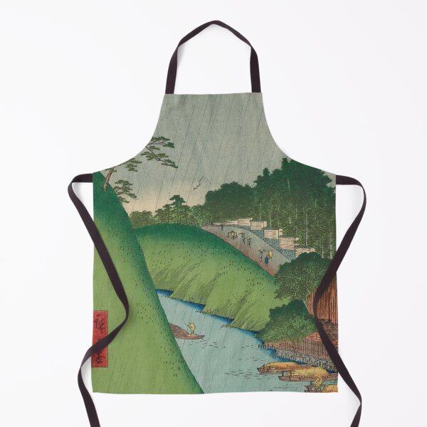 Item preview, Seidō Shrine and Kanda River from Shōhei Bridge designed and sold by japanese-ukiyoe.