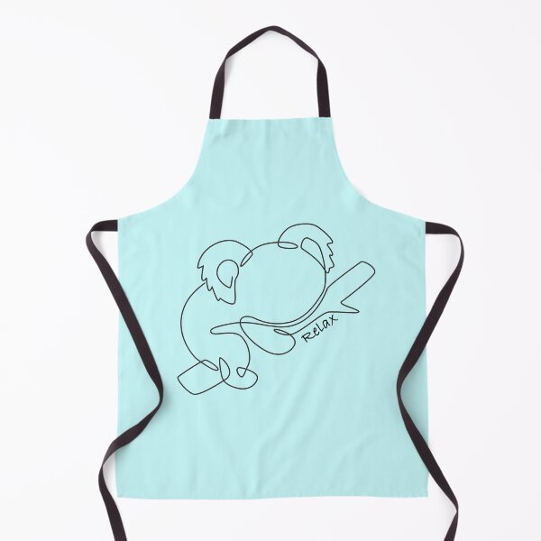 Artikelvorschau, Relax Koala Black Line Art Drawing entworfen und verkauft von cmoonfire.