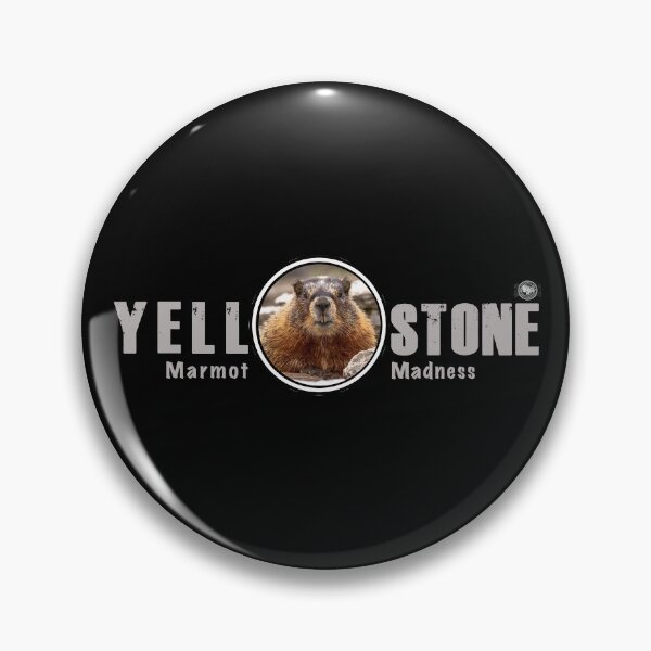 Item preview, Marmot Madness, Yellowstone National Park - marmot designed and sold by SmyrnaBuffalo.