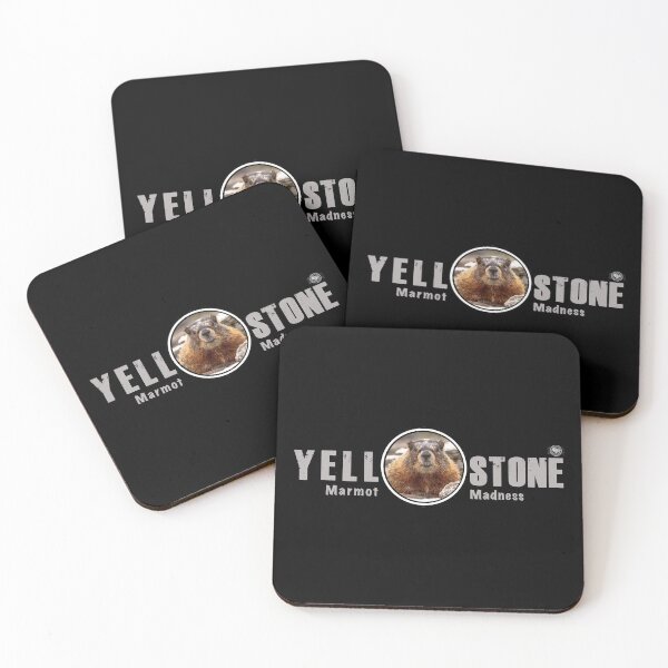 Item preview, Marmot Madness, Yellowstone National Park - marmot designed and sold by SmyrnaBuffalo.