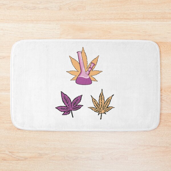 Item preview, Weed leaf and multicolored bong - Perfect for stoners designed and sold by WeedHighLife.