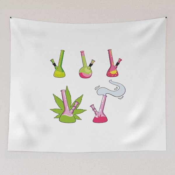 Item preview, Weed  multicolored bong - Perfect for stoners designed and sold by WeedHighLife.