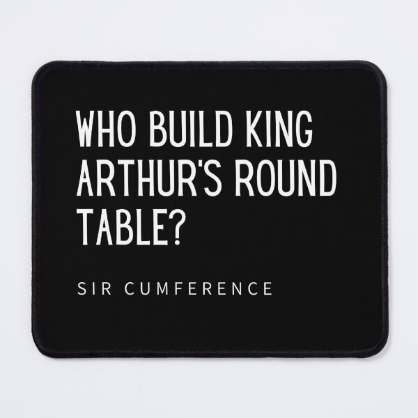 Item preview, Sir Circumference Funny Maths Pun designed and sold by PowderLanePress.