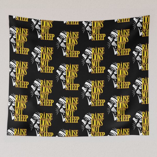 Item preview, Raise lions not sheep 8 designed and sold by Nikmay Design.