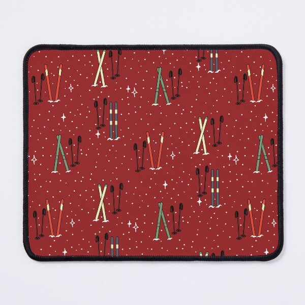 Item preview, Retro Christmas Winter Ski Vacation Pattern designed and sold by retroyule.
