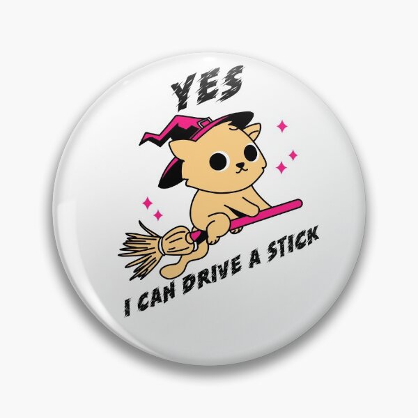 Item preview, Yes, I can drive a stick - cat-stars designed and sold by Good-tees.