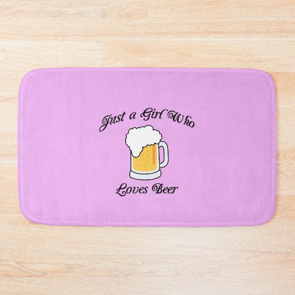 Item preview, just a girl who loves beer designed and sold by ashleyhudson.