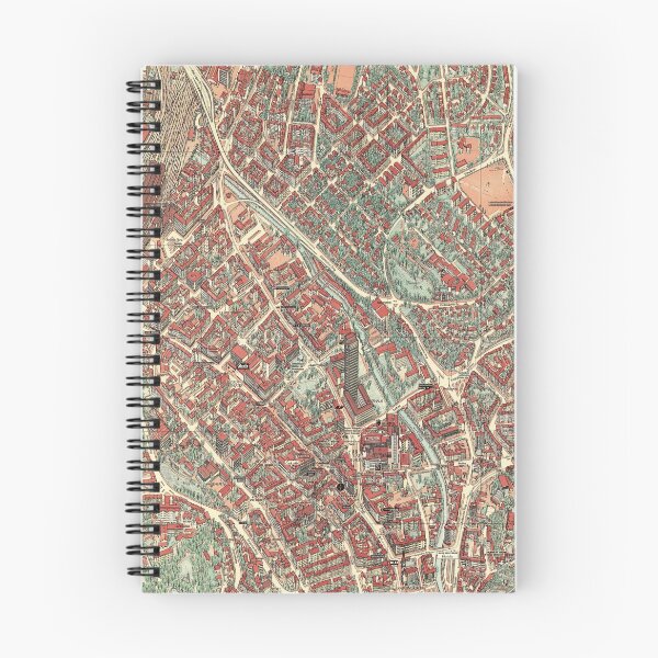 Item preview, Vintage Map of Hagen, Germany designed and sold by Gin  Neko.