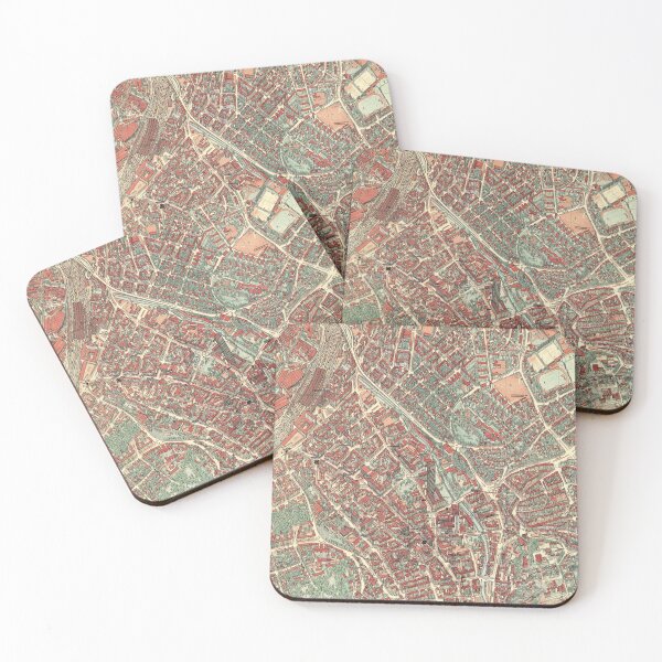 Item preview, Vintage Map of Hagen, Germany designed and sold by Gin  Neko.
