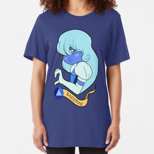 sapphire color t shirt