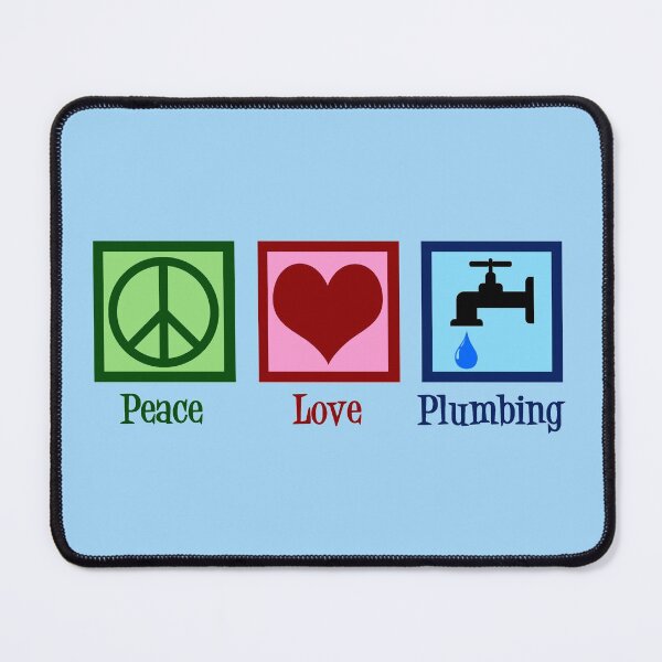 Item preview, Peace Love Plumbing designed and sold by Epic Love Designs.