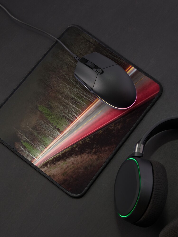 Alternate view of Streams of light Mouse Pad