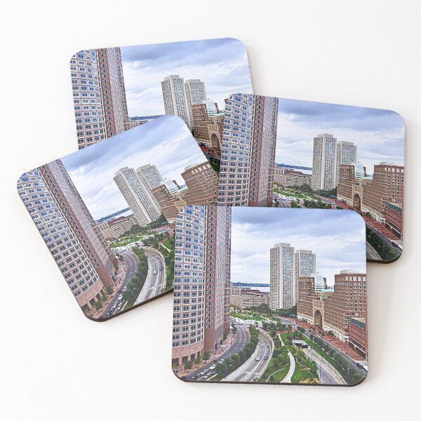 Item preview, Boston Massachusetts Cityscape, Boston Skyline, Beantown, skyscrapers,Tom Keys designed and sold by Nostrathomas66.