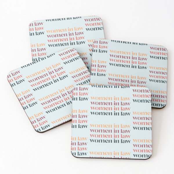 Item preview, Female Lawyer | #womeninlaw Ice Blue background designed and sold by cutetype.