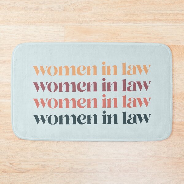 Item preview, Female Lawyer | #womeninlaw Ice Blue background designed and sold by cutetype.
