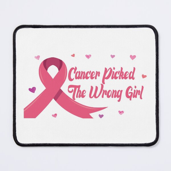 Item preview, Cancer Picked The Wrong Girl Funny Quote Women Day Gift Birthday designed and sold by ChanUus.
