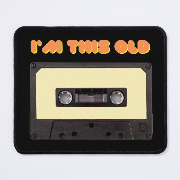 Item preview, 90s Oversized Vintage Retro Cassette Party Design designed and sold by Schka.