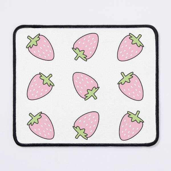 Item preview, Strawberries Pink Berries Kawaii designed and sold by candymoondesign.