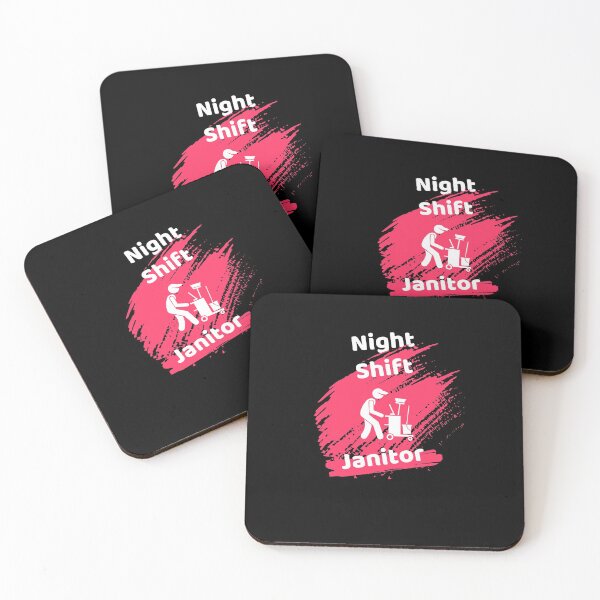 Item preview, Night Shift Janitor designed and sold by ExploreTheStore.