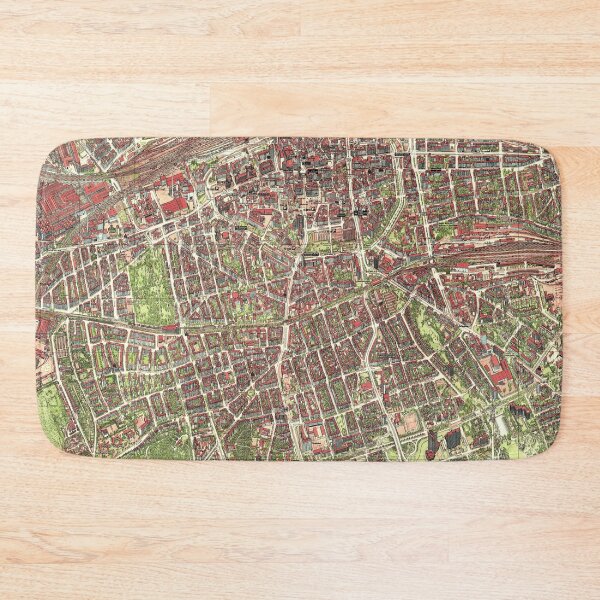 Item preview, Vintage Map of Dortmund, Germany designed and sold by Gin  Neko.