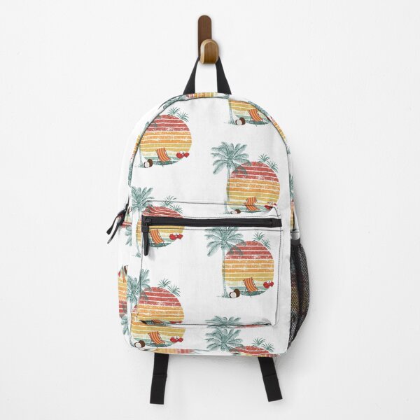 Item preview, Tropical Vacation Palm Tree Coconut Retro Sun Tropical Design designed and sold by JackLamel.