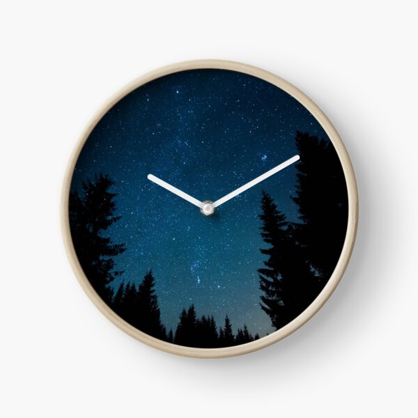 Alone with the trees Clock