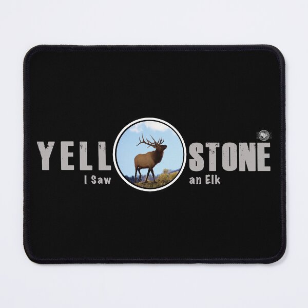 Item preview, I Saw an Elk, Yellowstone National Park - elk designed and sold by SmyrnaBuffalo.