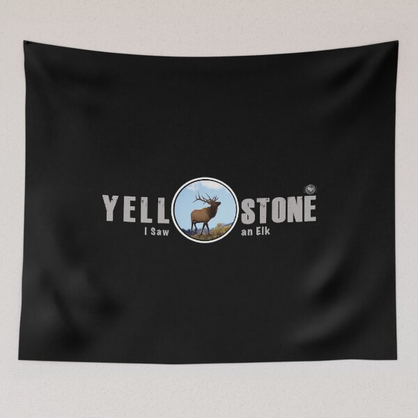 Item preview, I Saw an Elk, Yellowstone National Park - elk designed and sold by SmyrnaBuffalo.