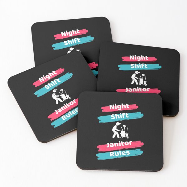 Item preview, Night Shift Janitor designed and sold by ExploreTheStore.