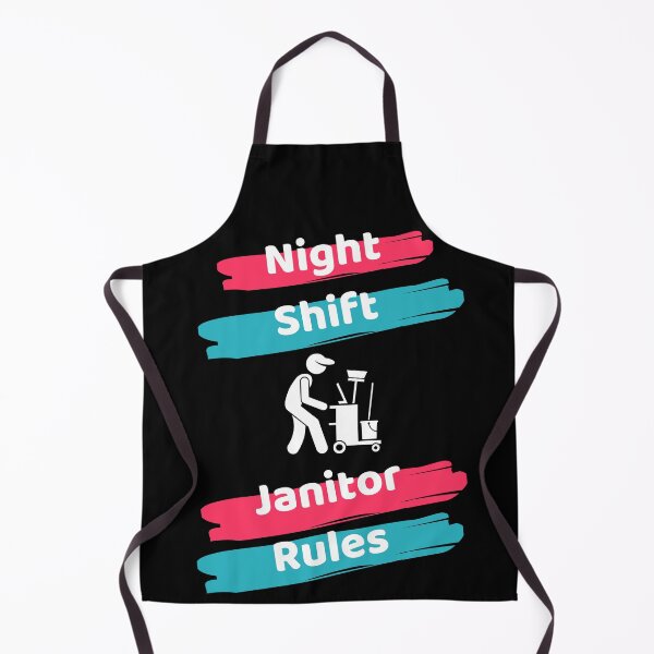 Item preview, Night Shift Janitor designed and sold by ExploreTheStore.