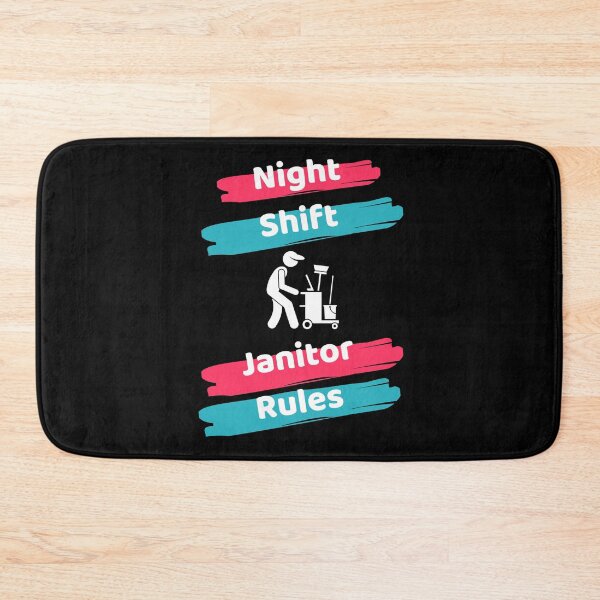 Item preview, Night Shift Janitor designed and sold by ExploreTheStore.