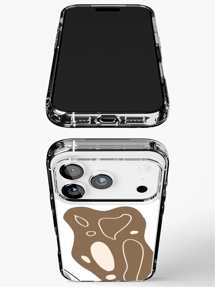 Thumbnail 3 of 5, iPhone Case, Muted Abstract designed and sold by MWGraphics.