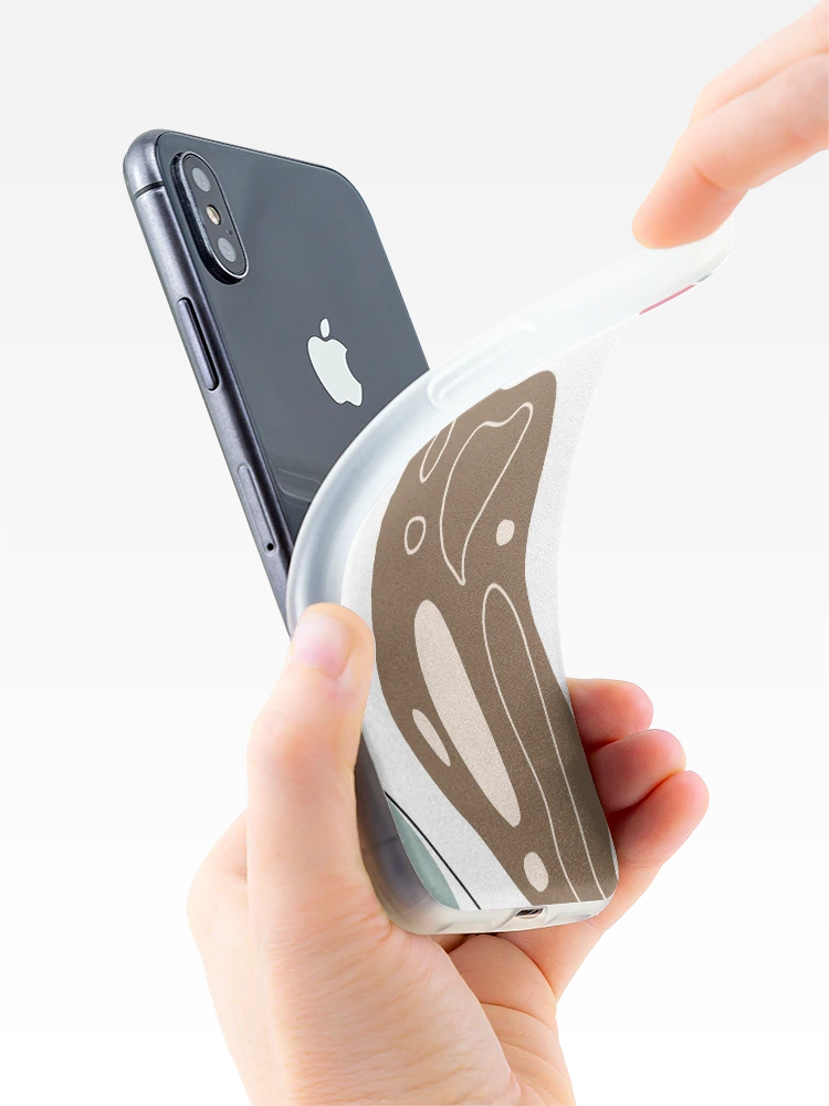 Thumbnail 4 of 5, iPhone Case, Muted Abstract designed and sold by MWGraphics.