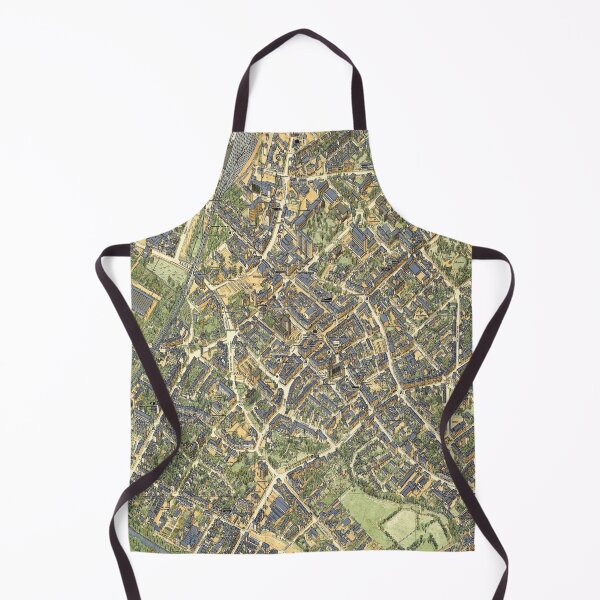 Item preview, Vintage Map of Dueren, Germany designed and sold by Gin Neko.